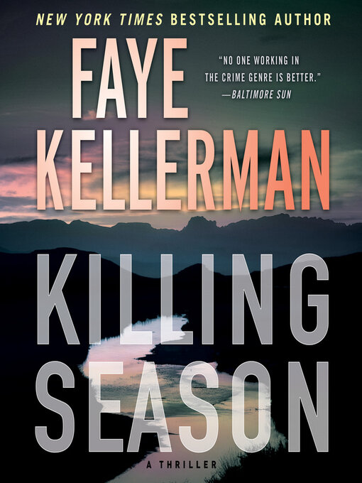 Title details for Killing Season by Faye Kellerman - Available